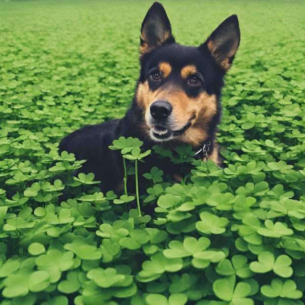 Risks of clover Grass for Dogs Health