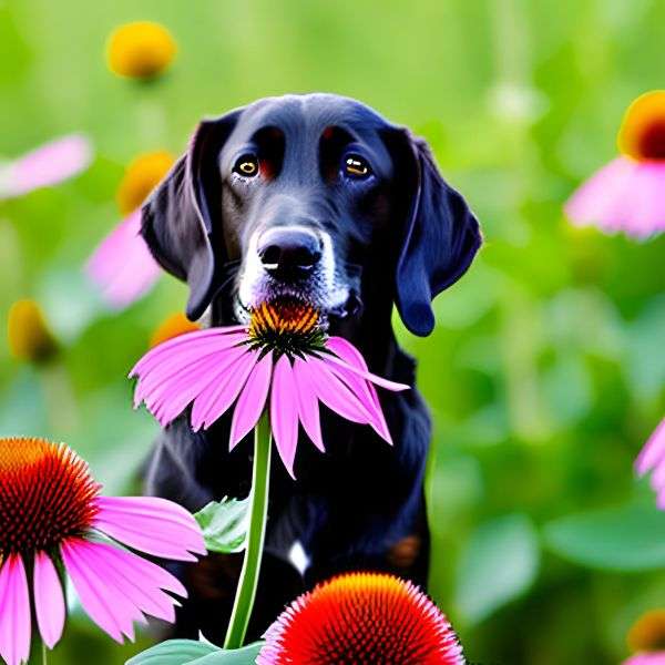 Potential Risks of  Echinacea for Dogs' Health