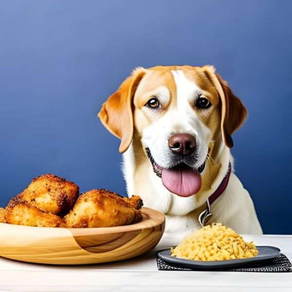 Health Benefits Of Feeding Air Fried Chicken to Dogs