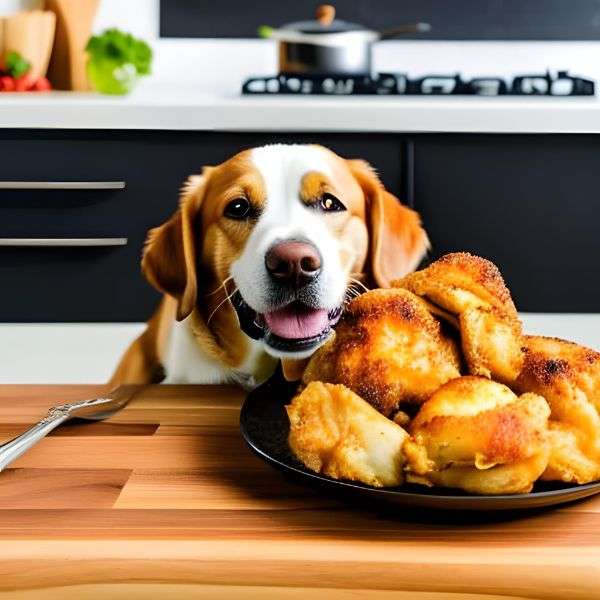 How to Serve Air Fried Chicken to Your Dog?