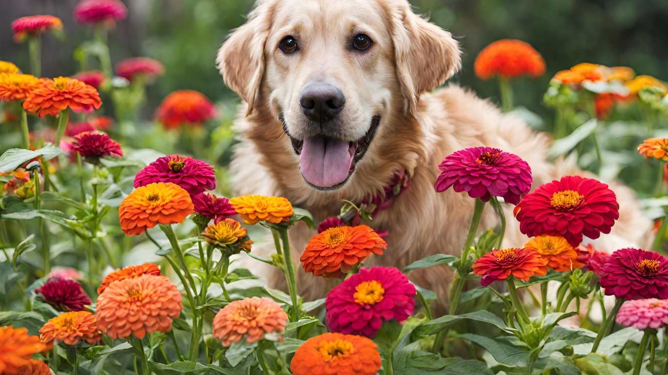 Can Dogs Eat Zinnias