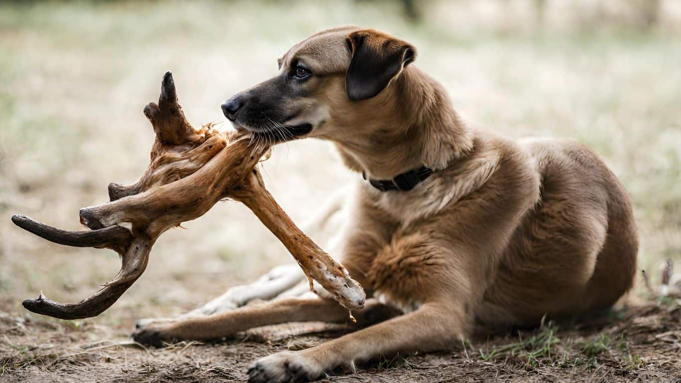 can dogs eat deer legs