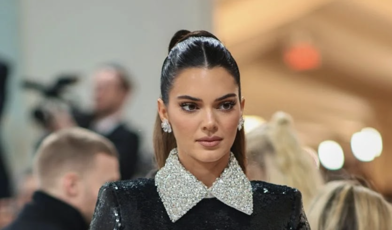 Kendall Jenner Continues Her ‘No-Pants’ Trend at the 2023 Met Gala in a Daring Black Bodysuit