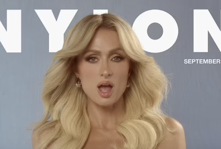 Paris Hilton Goes Topless in Her Boldest Shoot Yet as She Graces the Cover of Nylon Magazine