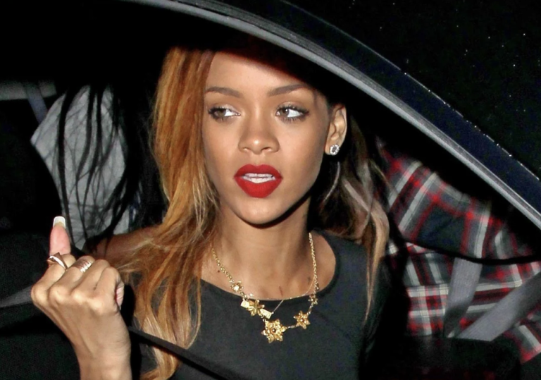 Rihanna Stuns in Bold Sheer Dress During a Night Out in Los Angeles