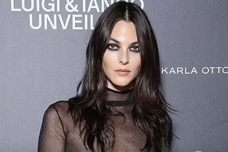 Vittoria Ceretti Stuns in Transparent Top During Milan Fashion Week